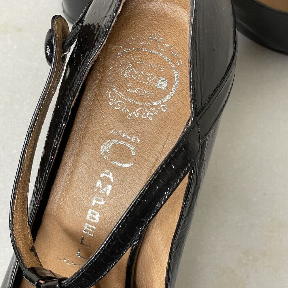 Jeffrey Campbell Black Patent Leather Mary Jane Heels - Picture 9 of 16